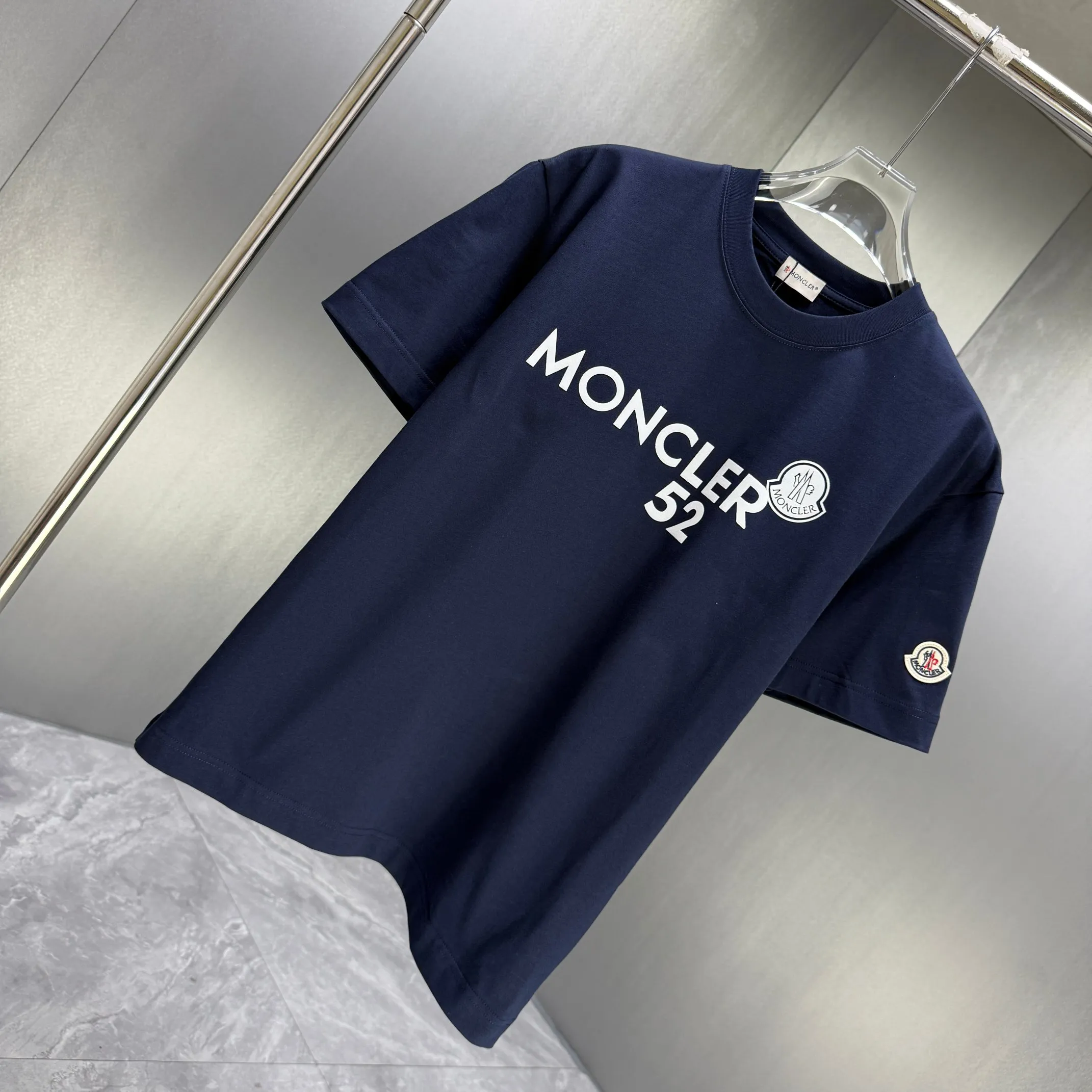 MONCL* * 2026 New Arrival T logo ：Black White Dark Blue Sizes：S M L XL XXL